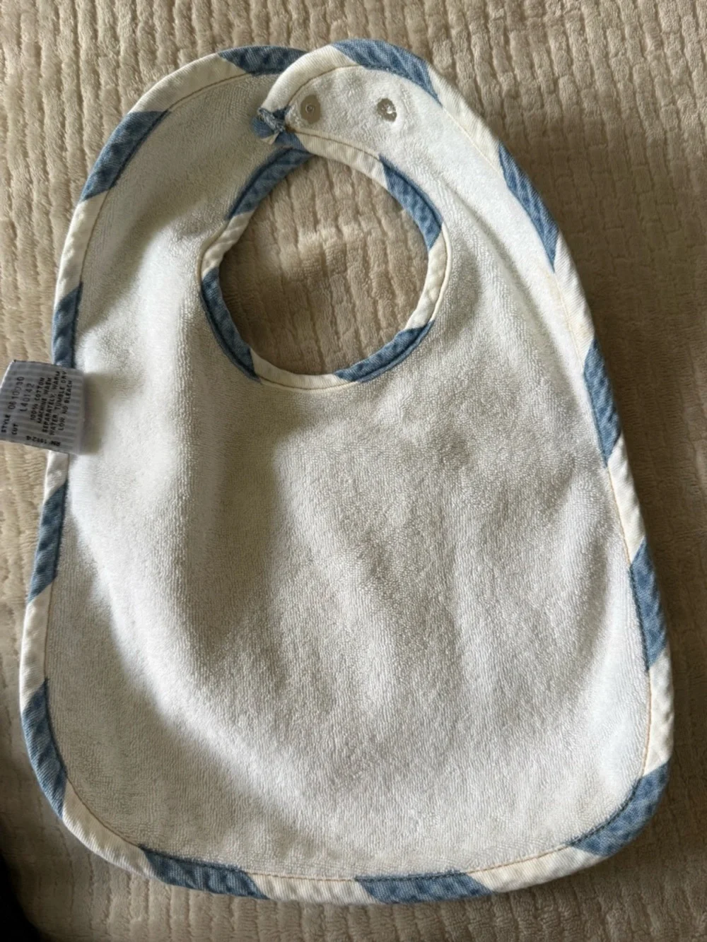 Guess Baby Bib ~ Denim NWOT